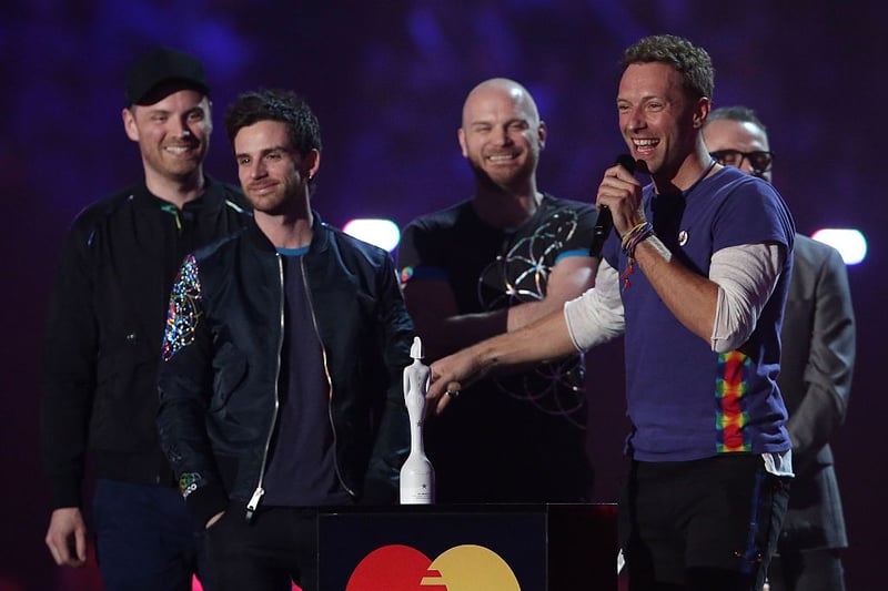 The most garlanded band in the history of the Brits are Coldplay. Chris Martin and co. have nine awards in their trophy cabinet.
