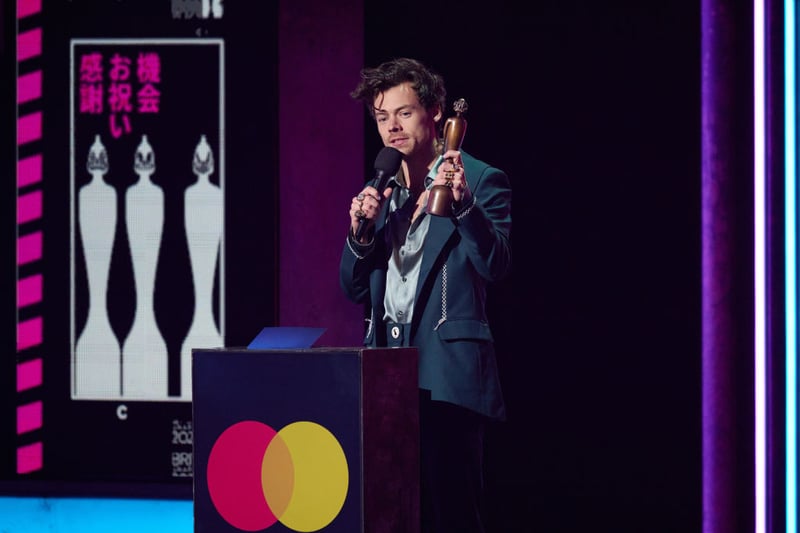 Multi-talented actor and singer Harry Styles has also won nine of the sought-after statuettes - seven with bnad One Direction and two as a solo artist.