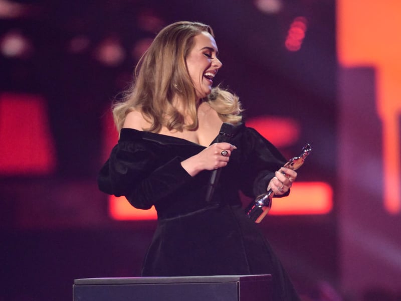 In second place is Adele. She has lifted 12 Brit awards, including three at the 2022 ceremony.