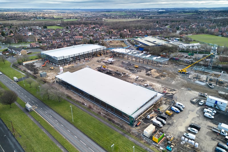 The 65,000 square feet St Georges Retail Park in Middleton will open in autumn 2024, with four units already let to Aldi, B&M, Costa and Greggs.
