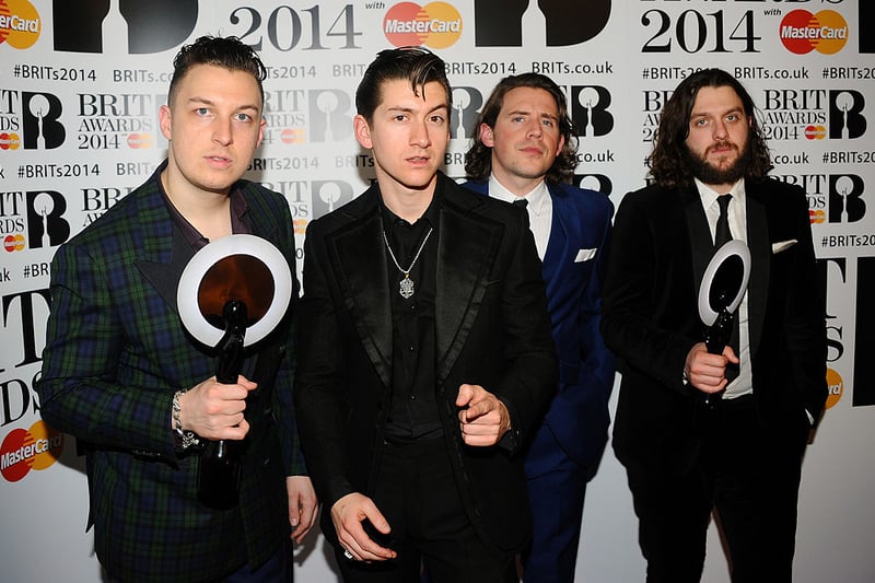 Also having a haul of seven Brits are Arctic Monkey. The Sheffield band have enjoyed huge success since their first record became the fastest-selling debut album in British music history in 2006.