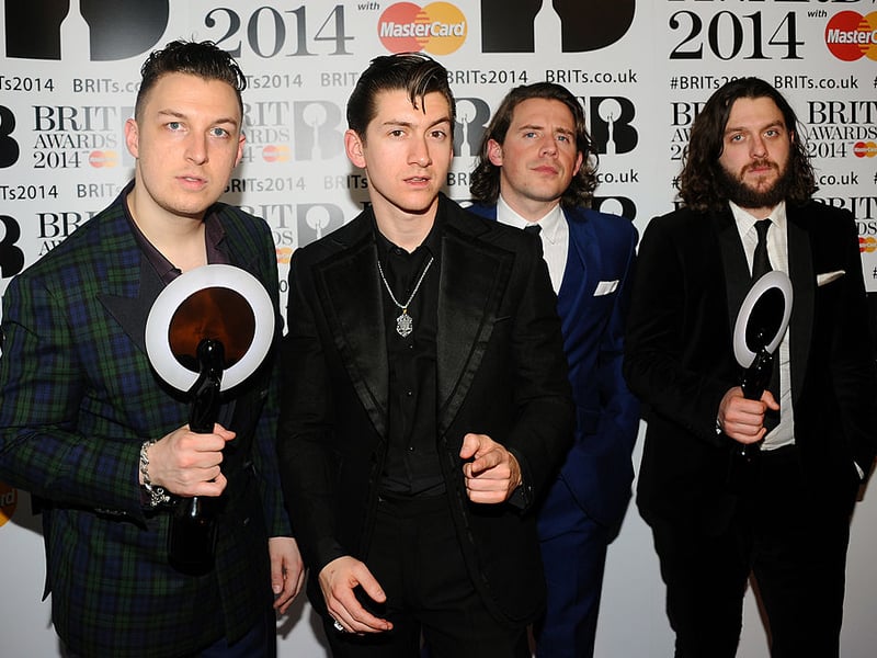 Also having a haul of seven Brits are Arctic Monkey. The Sheffield band have enjoyed huge success since their first record became the fastest-selling debut album in British music history in 2006.