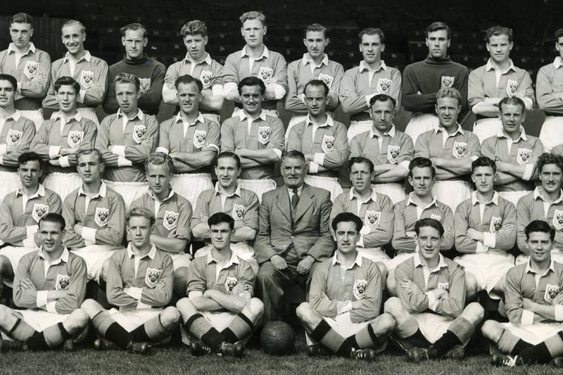 Blackpool FC team 1949/50