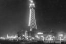 Blackpool Tower Light Beam, 1949