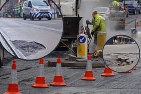 Figures show just 20 miles of road in Sheffield were repaired in the year up to March 2023 - down 88 per cent from five years ago.