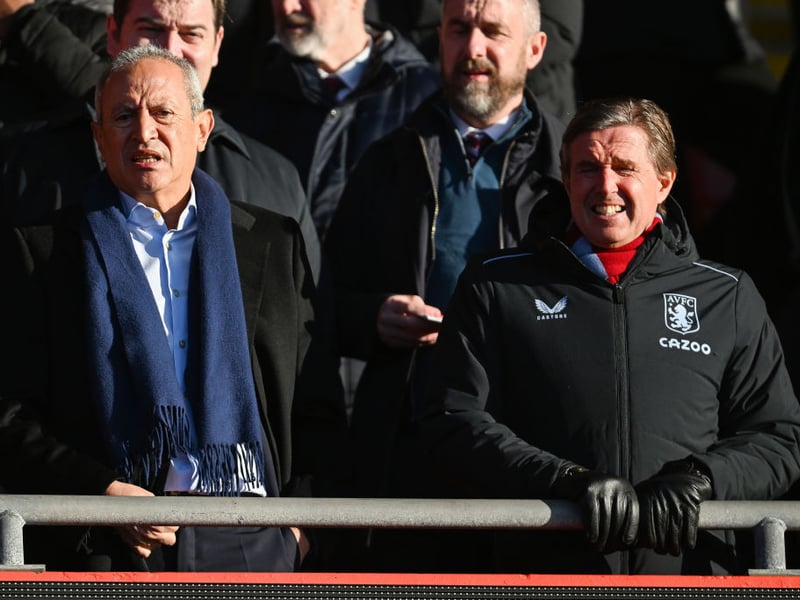 The Villa chairman has a reported net worth of $6.1 billion.
