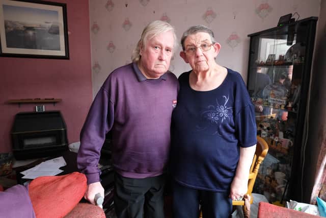 Ruth and Philip Atkin are moving to a South Yorkshire Housing Association flat after an eleventh-hour deal was agreed.