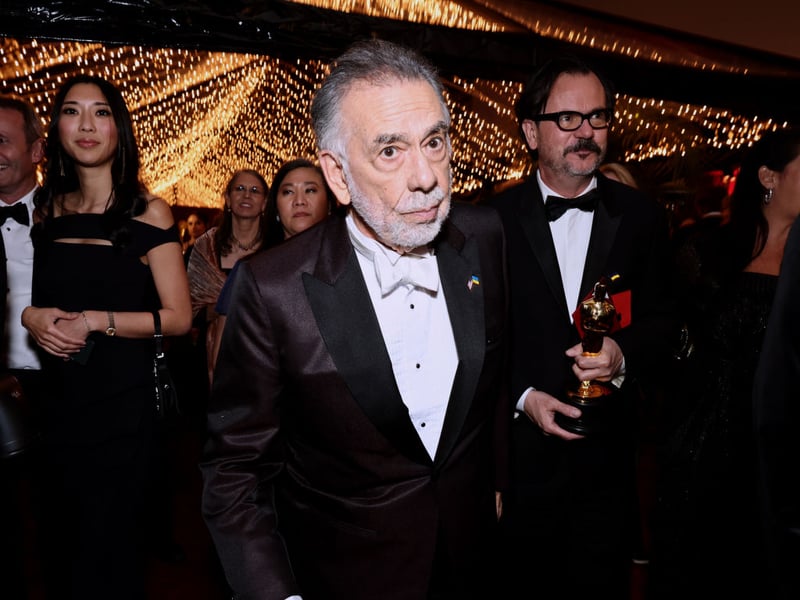Best known for The Godfather trilogy, Francis Ford Coppola has won five Oscars for writing and directing. He's also made around $400 million.