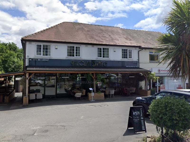 The Olive Branch, located in Alwoodley, has a rating of 4.6 stars from 520 Google reviews. A customer at this Turkish restaurant said: "Fabulous, tasty food. The lunchtime special is particularly good value. We were looked after very well by helpful and knowledgeable staff. We will definitely return and recommend."