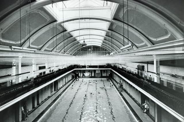 Glossop Road Swimming Baths, Sheffield, July 3, 1969. Picture: Sheffield Newspapers