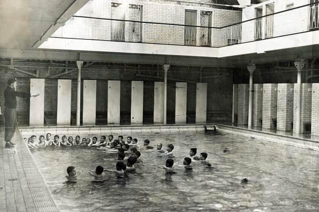 Glossop Road Swimming Baths, Sheffield, 1966