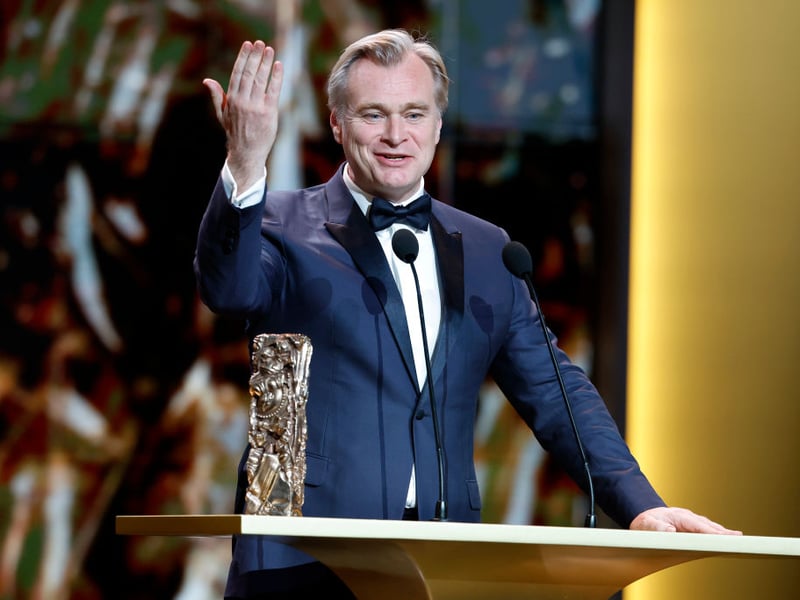 Favourite to take the Best Director Oscar at this year's Academy Awards, British director Christopher Nolan has enjoyed an unbroken run of success since his 1998 debut Following. His films include Memento, The Dark Knight trilogy, Inception and Tenet. He has a net worth of approximately $250 million.