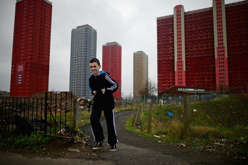 It was apparently to take just 15 seconds to demolish the Red Road flats during the Commonwealth Games, but the plan was cancelled for safety reasons. 
