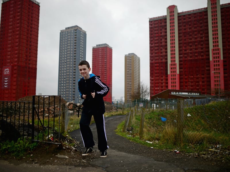 It was apparently to take just 15 seconds to demolish the Red Road flats during the Commonwealth Games, but the plan was cancelled for safety reasons. 