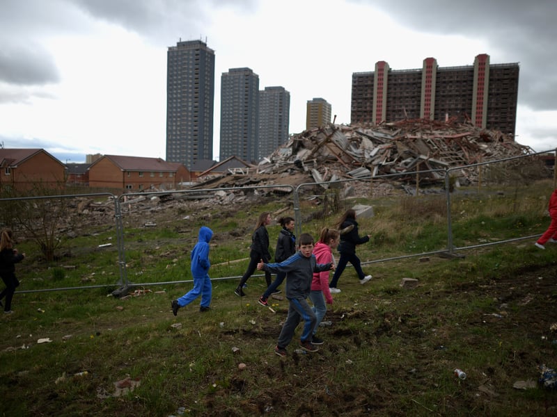 The changing face of the Red Road with one of the last generations who grew up on the estate. 