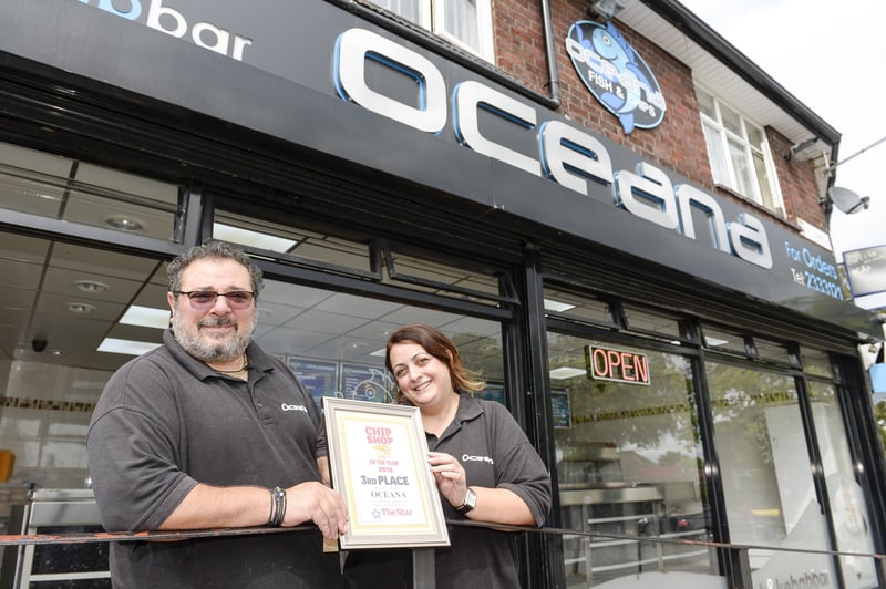 Oceana, on Ben Lane, in Wisewood, was a popular fish and chip shop among our readers. It also previously won third place in The Star's Chip Shop of the Year.