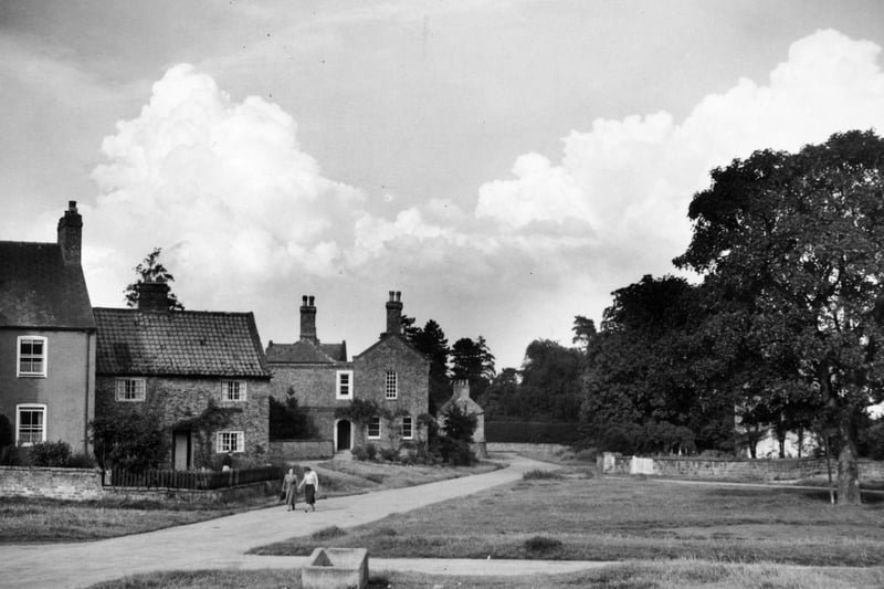 The Village Green pictured in August 1950.