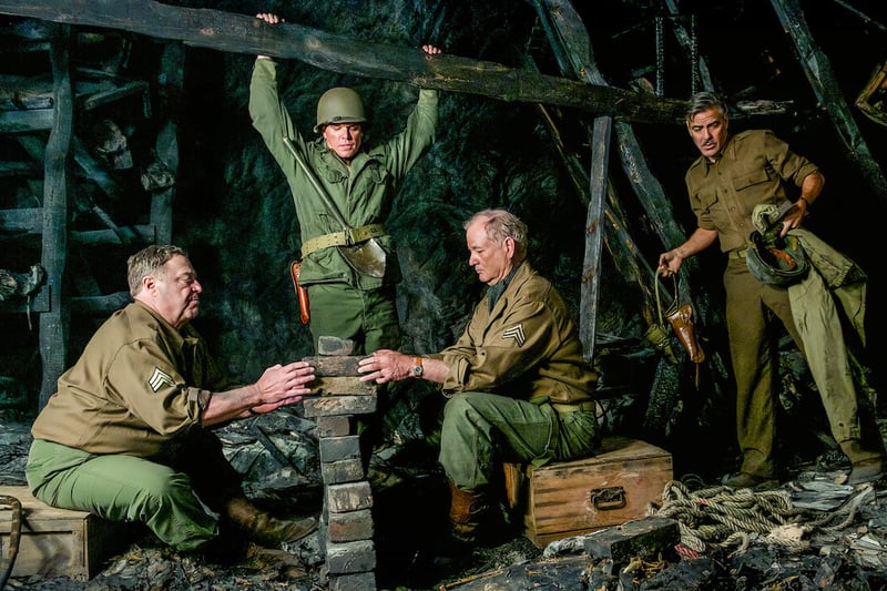 A group a military men are given a mission to recover stolen art before Hitler destroys it. 