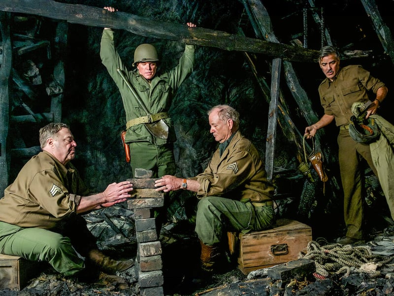 A group a military men are given a mission to recover stolen art before Hitler destroys it. 
