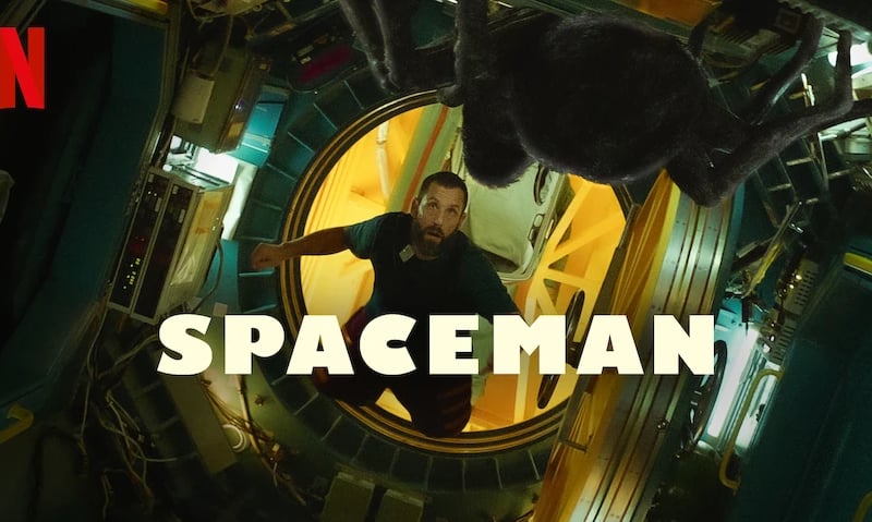 Adam Sandler stars as lonely astronaut who meets a mysterious creature on on his ship who sees the cracks in his failing marriage.