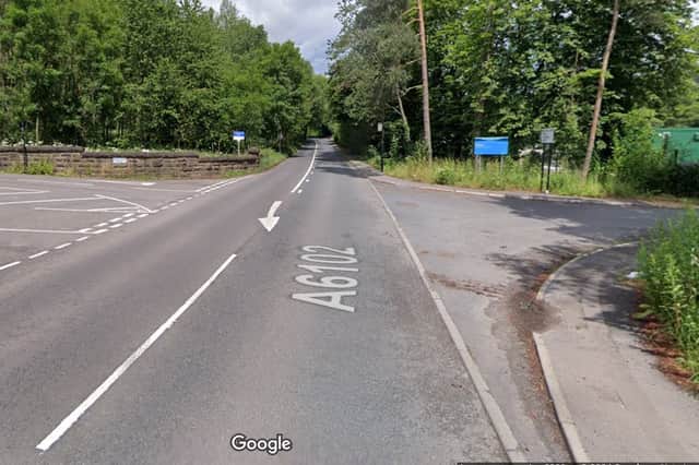 The junction of More Hall Road and Manchester Road, near to where the crash happened this morning. Picture: Google