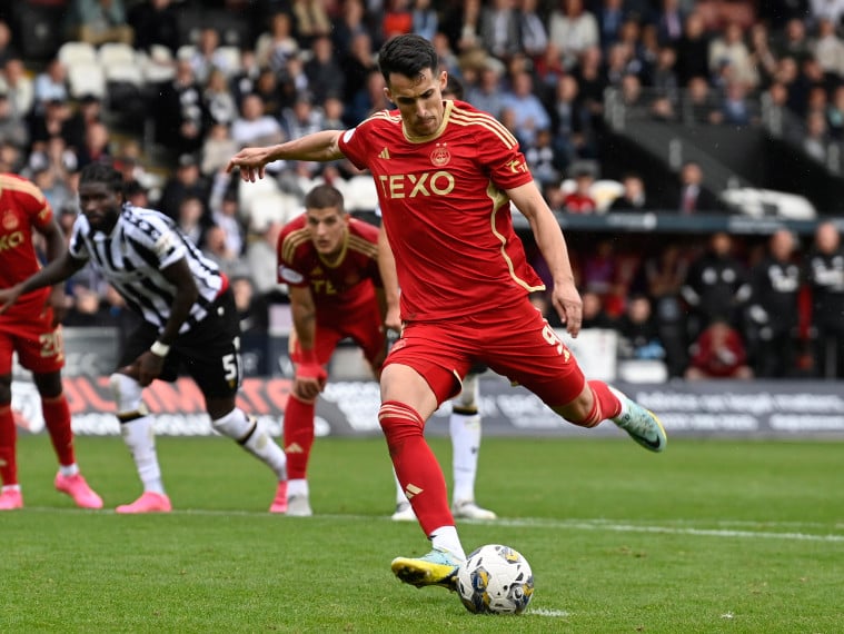 The North Macedonian hotshot has been in the goals for Aberdeen this season and has more than earned his reported weekly wage of £4,500.