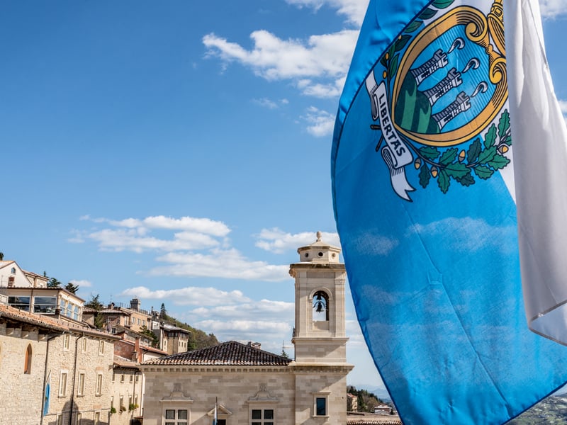 San Marino, which can be described as a microstate, has a GDP per capita of $59.41 thousand which can perhaps be explained by its tiny population of around 33 thousand people. 