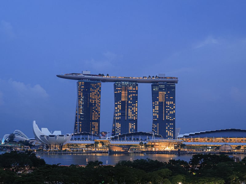 Another small population, this time of around 5.4 million people, Singapore is known as a hub of business. It is also home to many wealthy individuals, and boasts a GDP per capita of $88.45 thousand.