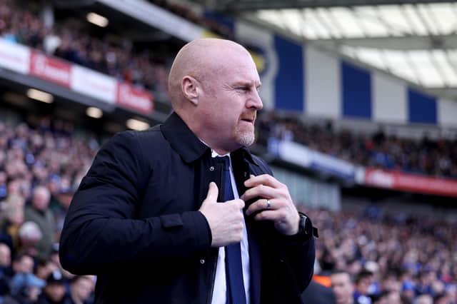Everton boss Sean Dyche.  (Photo by Warren Little/Getty Images)