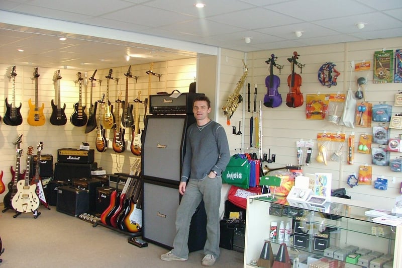 Do you remember Red House Music? Pictured is owner Paul Say in May 2004.