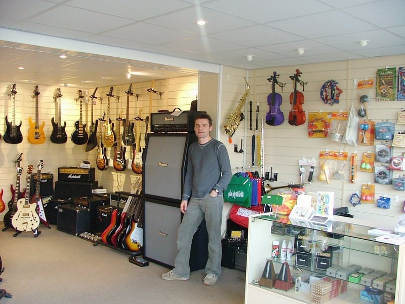 Do you remember Red House Music? Pictured is owner Paul Say in May 2004.
