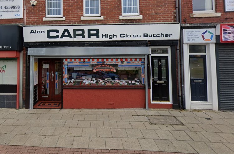 A Carr Butchers on Prince Edward Road in South Shields has a five star rating following an inspection last month. 