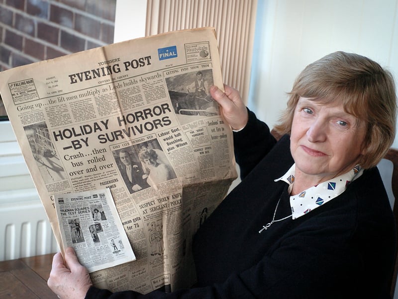 Cookridge's Margaret Ripley whose wedding fearured in the YEP and a mini YEP in 1963.
