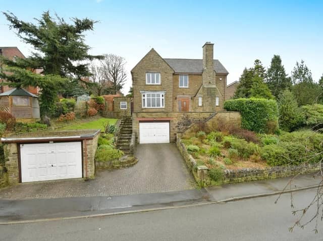 This elevated Totley home has a beautiful, traditional interior.
