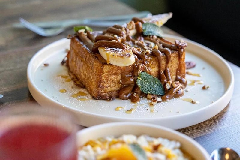 Serendipity West is one of Glasgow's newest brunch spots. Order the Hong Kong style French toast with maple butter, pecans, caramelised banana and dulce de leche.  657 Great Western Rd, Glasgow G12 8RE. 