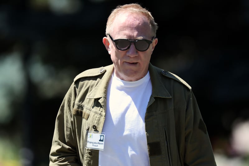 Owner of Liga 1 outside Stade Reims, Pinault makes the top 10 with a reported net worth of $7 billion.