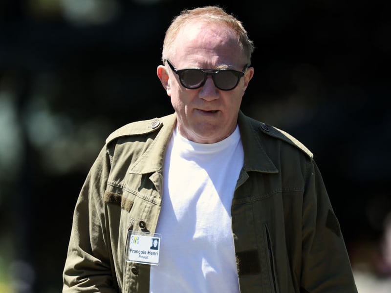 Owner of Liga 1 outside Stade Reims, Pinault makes the top 10 with a reported net worth of $7 billion.
