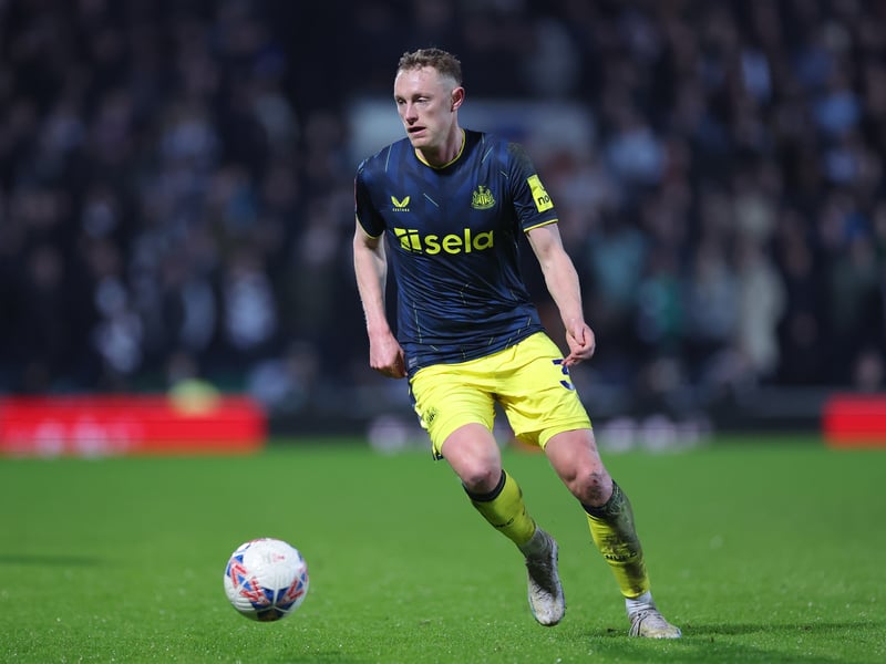 Longstaff is contracted to Newcastle United until 2025.