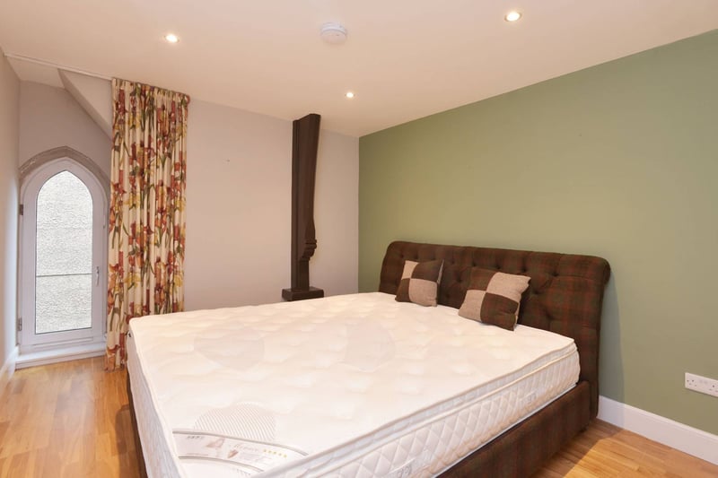 Bedroom one is a spacious double bedroom with an integrated wardrobe and plenty of space for a large double bed and additional supporting furniture. 