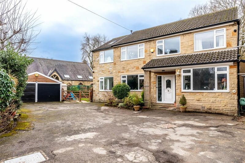 This home on a leafy avenue in the Pudsey conservation area is for sale.