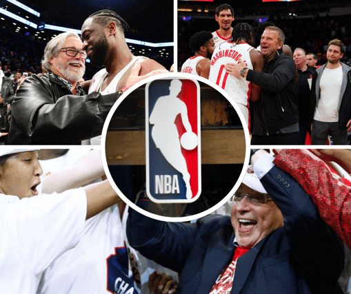 Here are the 10 richest owners in the NBA. Cr. Getty Images