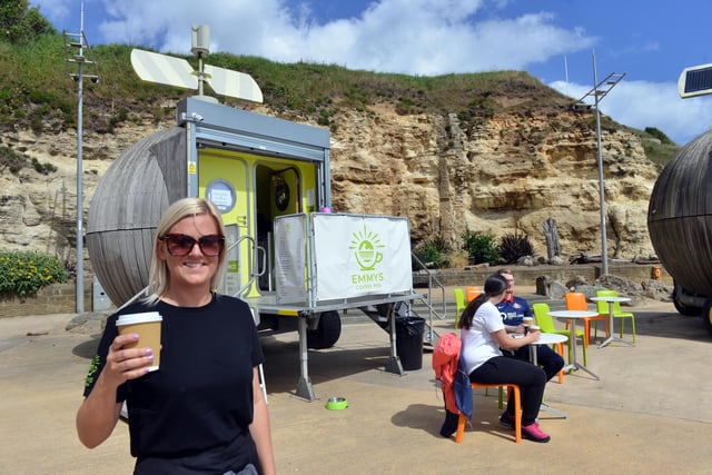 Another great addition to the seafront is Emmy's Coffee Pod which makes the most of one of the three pods at the end of Marine Walk. It opens earlier than most other cafes for drinks, snacks, ice lollies and buckets and spades