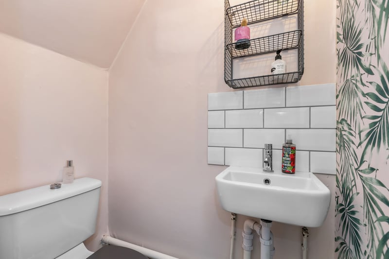 Set internally off the hall, the shower room offers a cubicle with an electric shower, whilst the WC is fitted with a traditional, white two-piece suite.