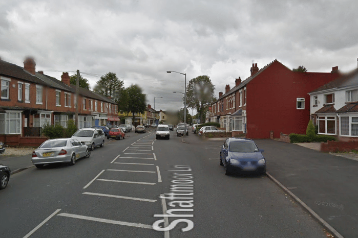 Jasper was born in Birmingham in 1945 and grew up at a house in Shaftmoor Lane in Acocks Green. The road is pictured here