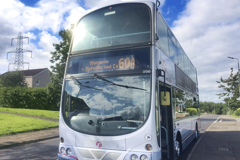 The number 60 and 60A, Easterhouse to Clydebank Bus Station via Glasgow City Centre & Easterhouse to Castlemains, are the fifth busiest buses in Glasgow - with an average daily passenger count of 9,000.