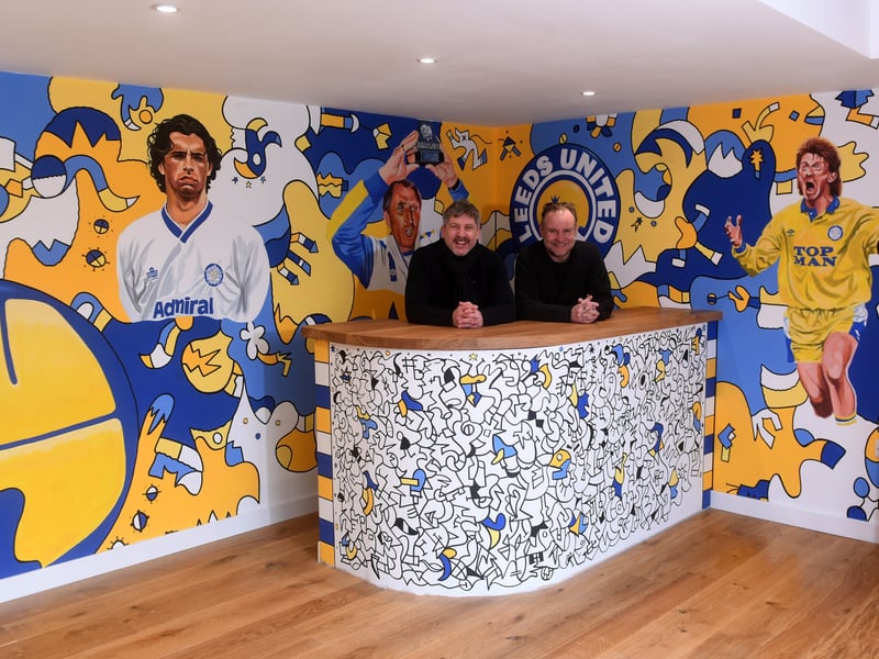 The summerhouse will be opened up to friends and family in time for a Leeds United promotion bid this spring.