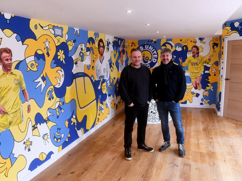 Nicolas told the YEP that the completion of the mural was topped off by the recent victory over Championship leaders Leicester City.