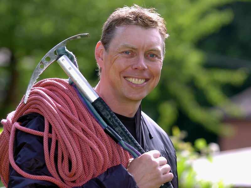 This is Ian Wray who climbed Denali, a mountain in Alaska to raise money for Cookridge Cancer Hospital. Pic tured in June 2007.