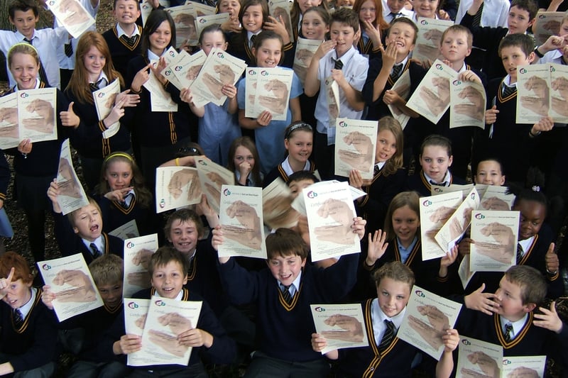 July 2007 and Holy Trinity Primary become the first  primary school  in the country to teach children British Sign Language and Awareness of Sensory Loss.