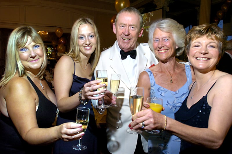 The 2007 Ball Committee at the Cookridge Cancer Centre 11th September Ball fundraising event. Pictured, from left are Jayne Kearl, Emma Cropper, Frank Flaherty, Ann Shelton and Margaret Ainsley.